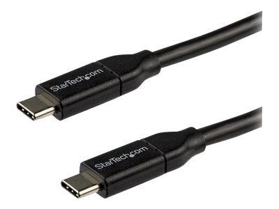 StarTech.com USB-C auf USB-C Kabel mit 5A Power Delivery - St/St - 3m - USB 2.0 - USB-IF zertifiziert - USB Typ C Kabel - USB Typ-C-Kabel - 3 m