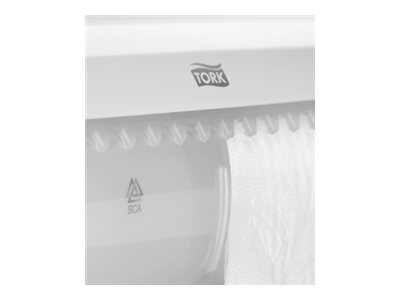 TORK Toilettenpapierspender Elevation T4 557000 weiss Kunststoff TORK Toilettenpapierspender Elevation T4 557000 weiss Kunststoff