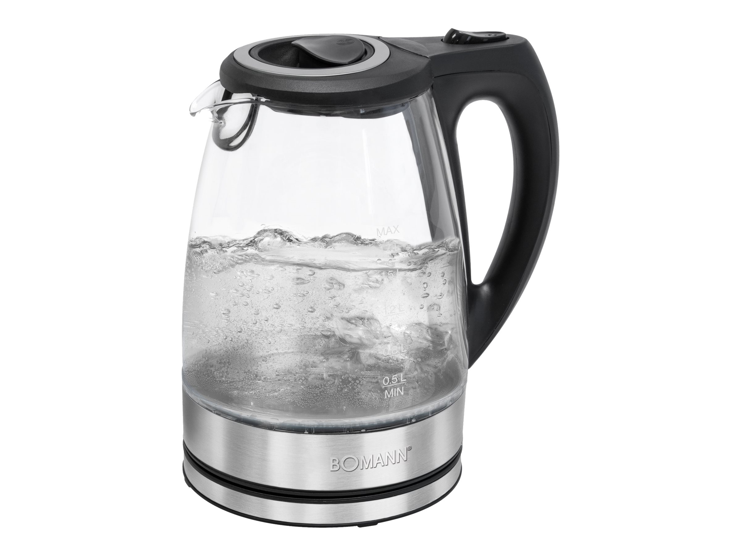 Bomann Wasserkocher WKS6032 G CB inox 1,7L