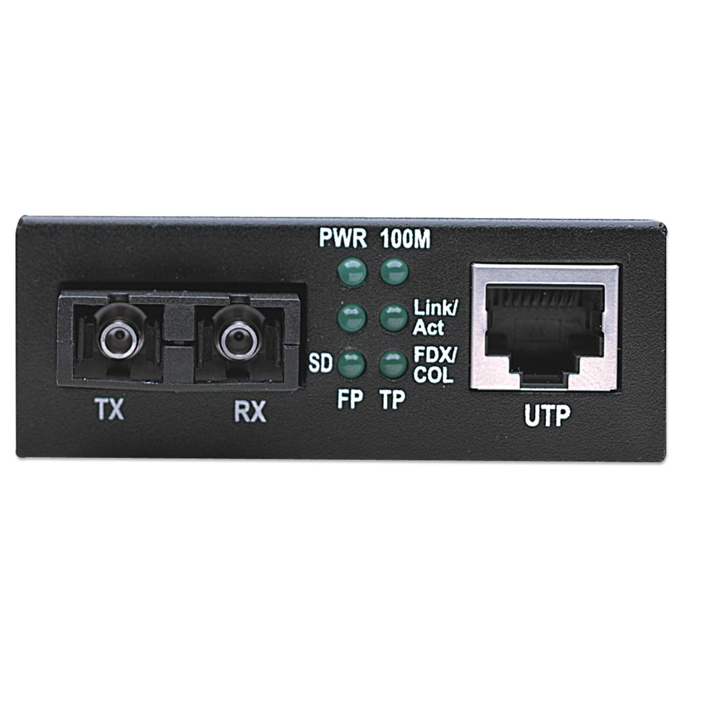 INTELLINET Fast Ethernet Medienkonverter 10100Base TX auf 100BaseFX SC Multimode 2 km