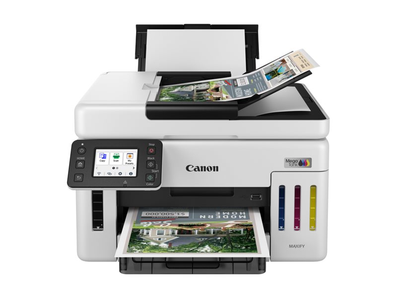 Canon MAXIFY GX6150 3 in 1 TintenstrahlMultifunktionsdrucker weiss