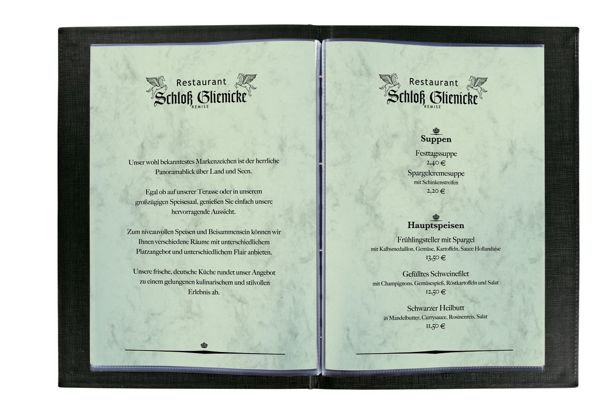 SIGEL Motivpapier Marmor pastellgruen DIN A4 90 g/qm 100 St.