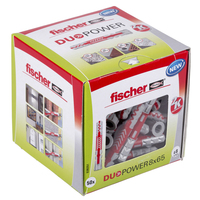 fischer DuoPower 8x65 2K 538251 Universalduebel Ø 8 mm x 65 mm, 50 St