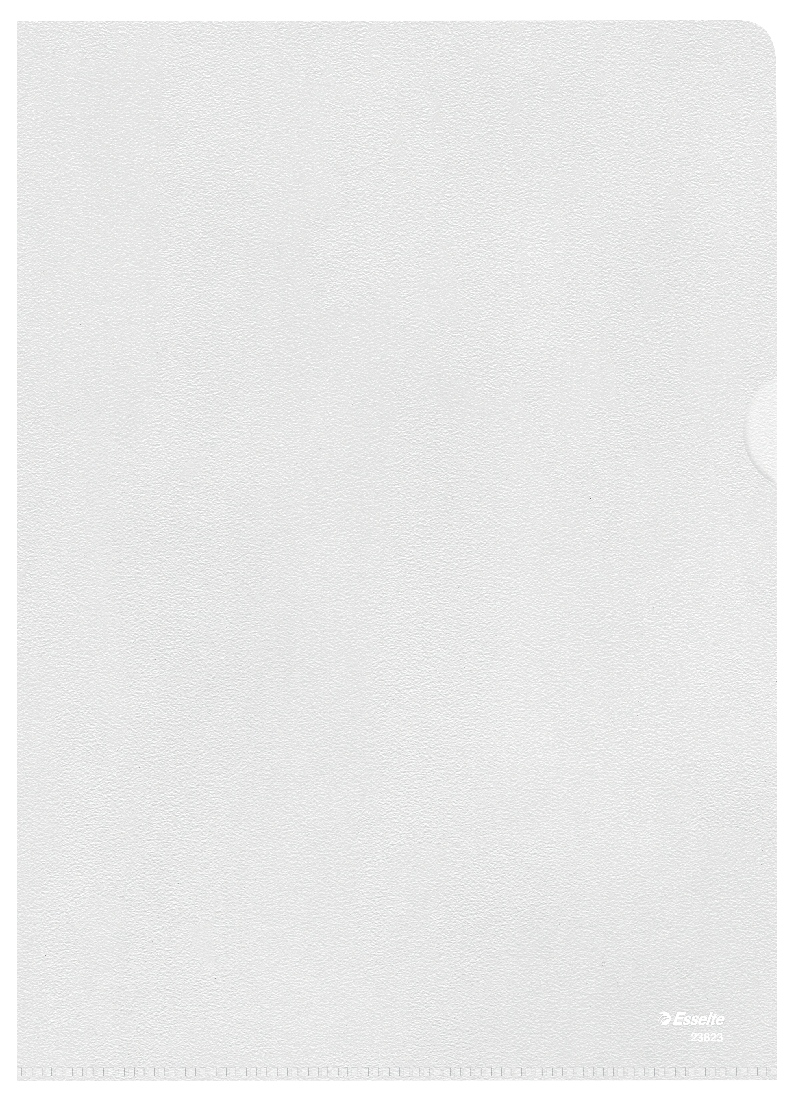Esselte Sichthuellen 23823 DIN A4 transparent genarbt 0,12 mm, 100 St