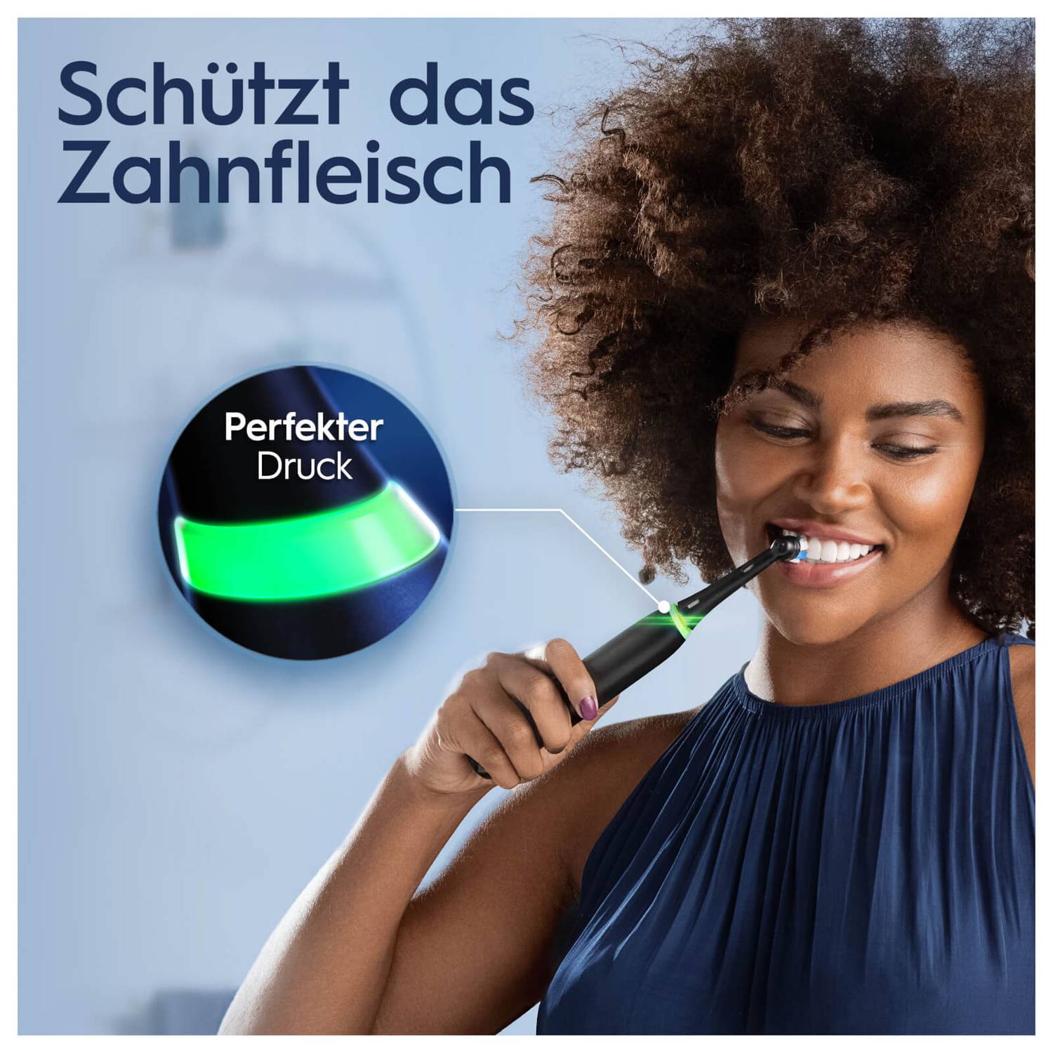Braun OralB iO Series 4 mit Reiseetui Matt Black