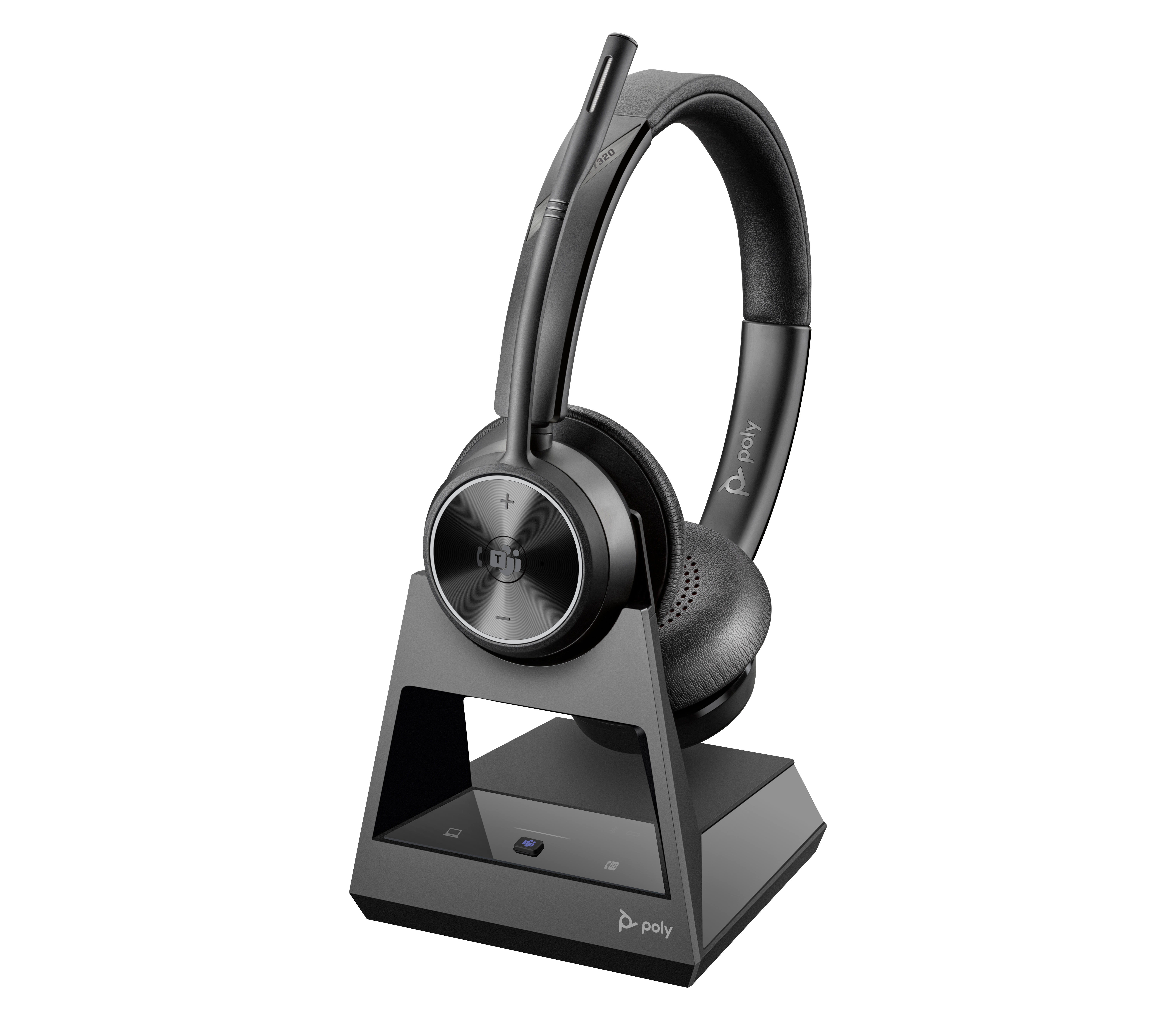 HP Poly Savi 7320 UC Stereo Microsoft Teams Certified DECT 18801900 MHz HeadsetEURO