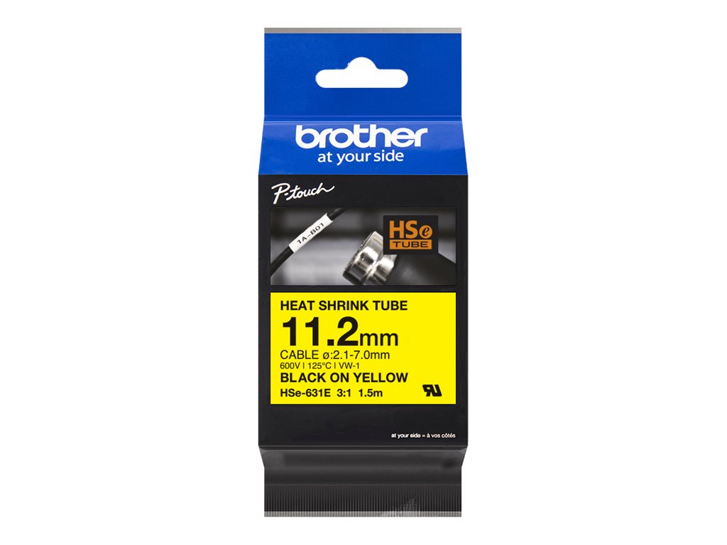 HSE631E BROTHER Schrumpfschlauch 11.2mm HSE631E BROTHER Schrumpfschlauch 11.2mm
