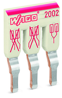 Wago Schachtelbruecke 2002-473 3fach lichtgrau Wago Schachtelbruecke 2002-473 3fach lichtgrau