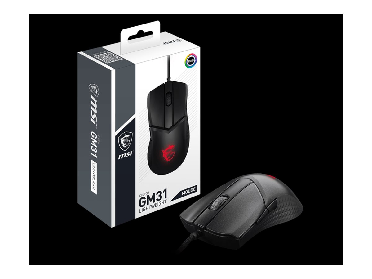 MSI CLUTCH GM31 LIGHTWEIGHT WIRELESS (P)