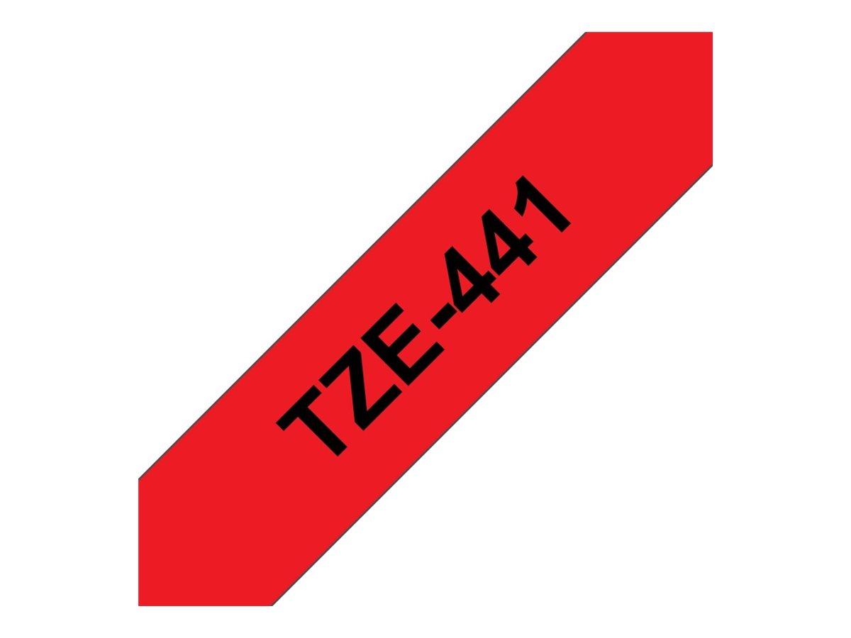 TZE441 BROTHER PT Schriftband 18mm rot