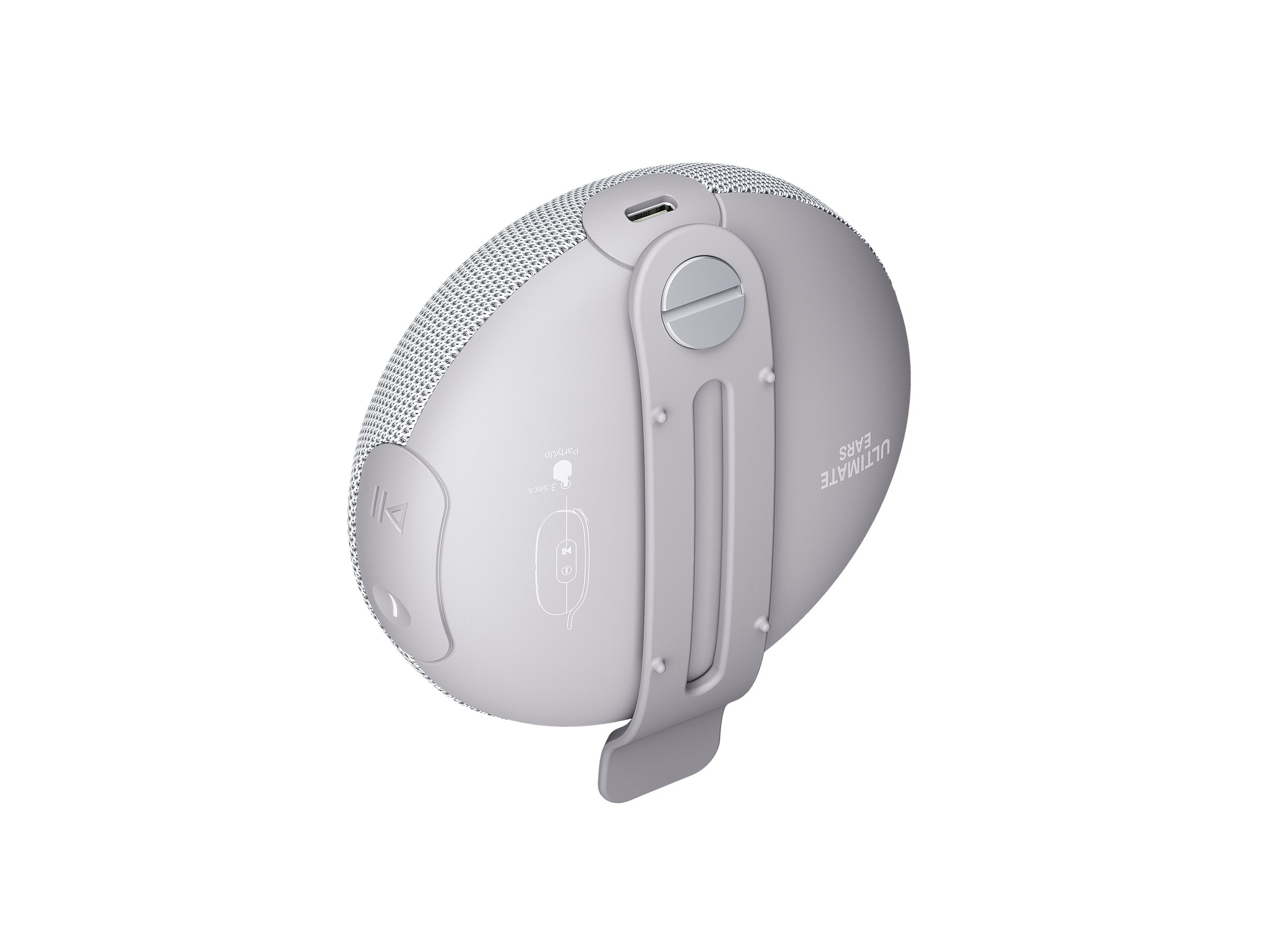 Logitech MINIROLL Lautsprecher Grau