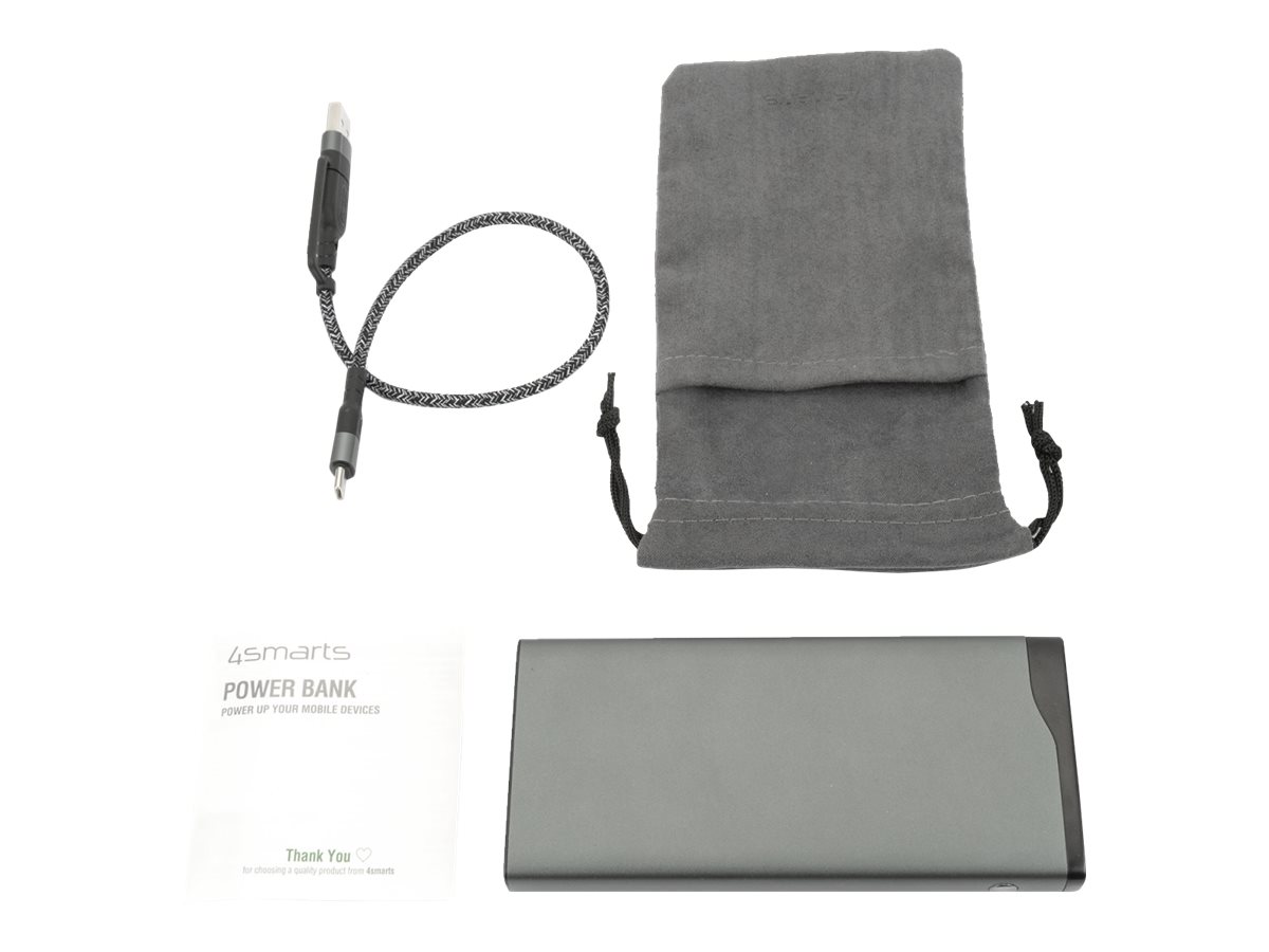 4smarts Powerbank VoltHub Pro 10000mAh 22,5W mit Quick Charge,