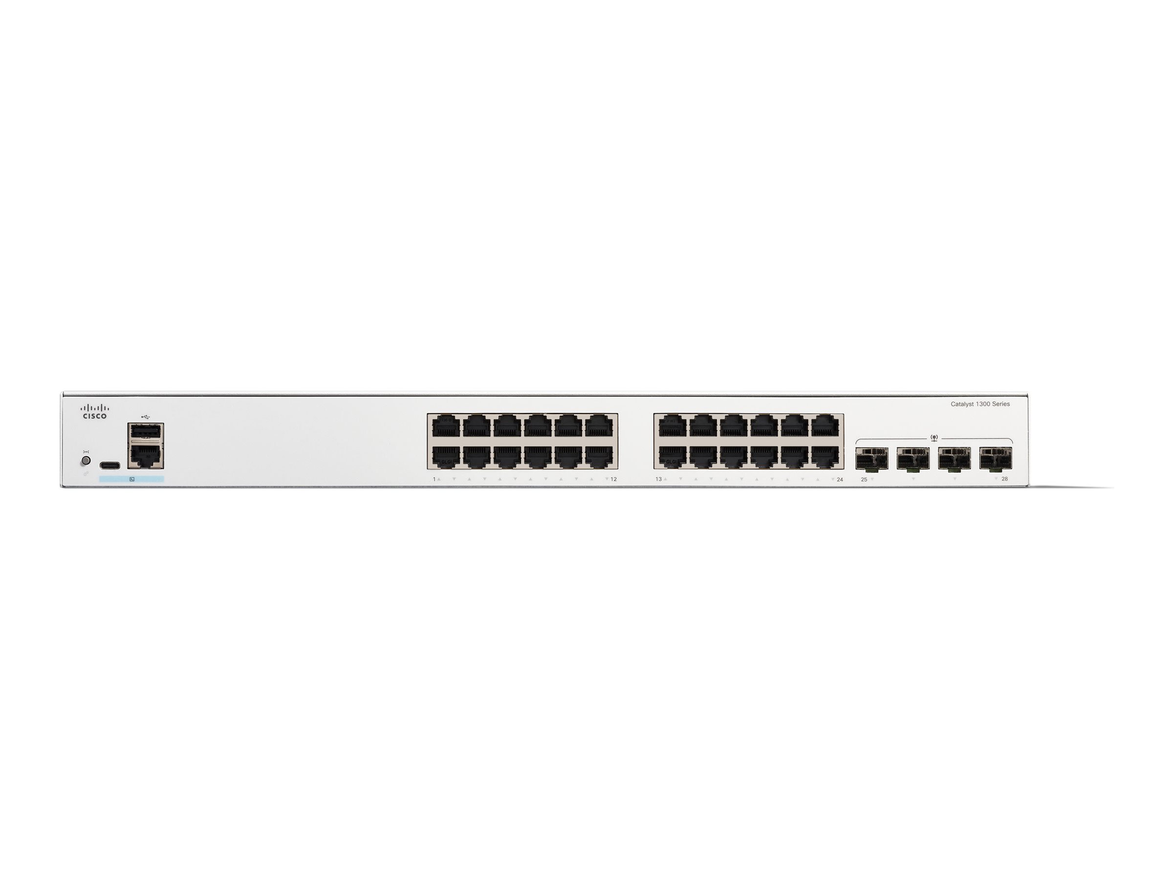 CISCO Catalyst 1300 24-Port Switch / Data-Only / 4 x 1G SFP Uplinks