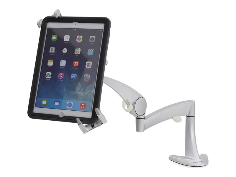 ERGOTRON verriegelbare TabletBefestigung kompatibel mit den meissten Tablets auch Apple iPad Microsoft Surface Samsung Galaxy