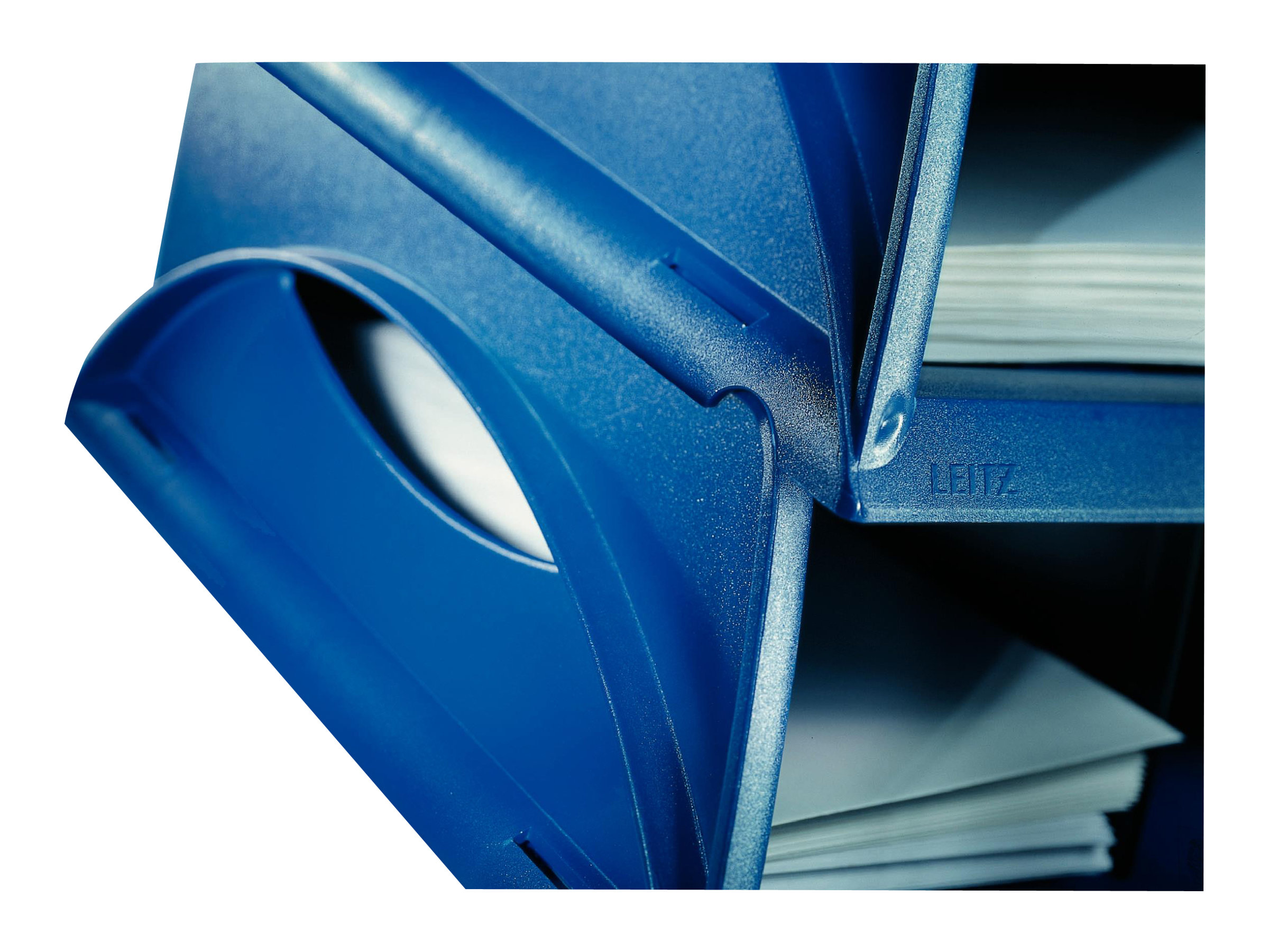 LEITZ Briefablage Sorty A4 quer blau