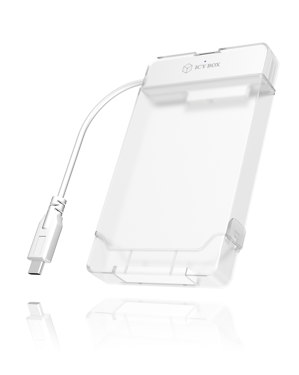 ICY BOX IBAC703C Speichergehaeuse mit Datenanzeige Netzanzeige EasySwap Mechanism 25