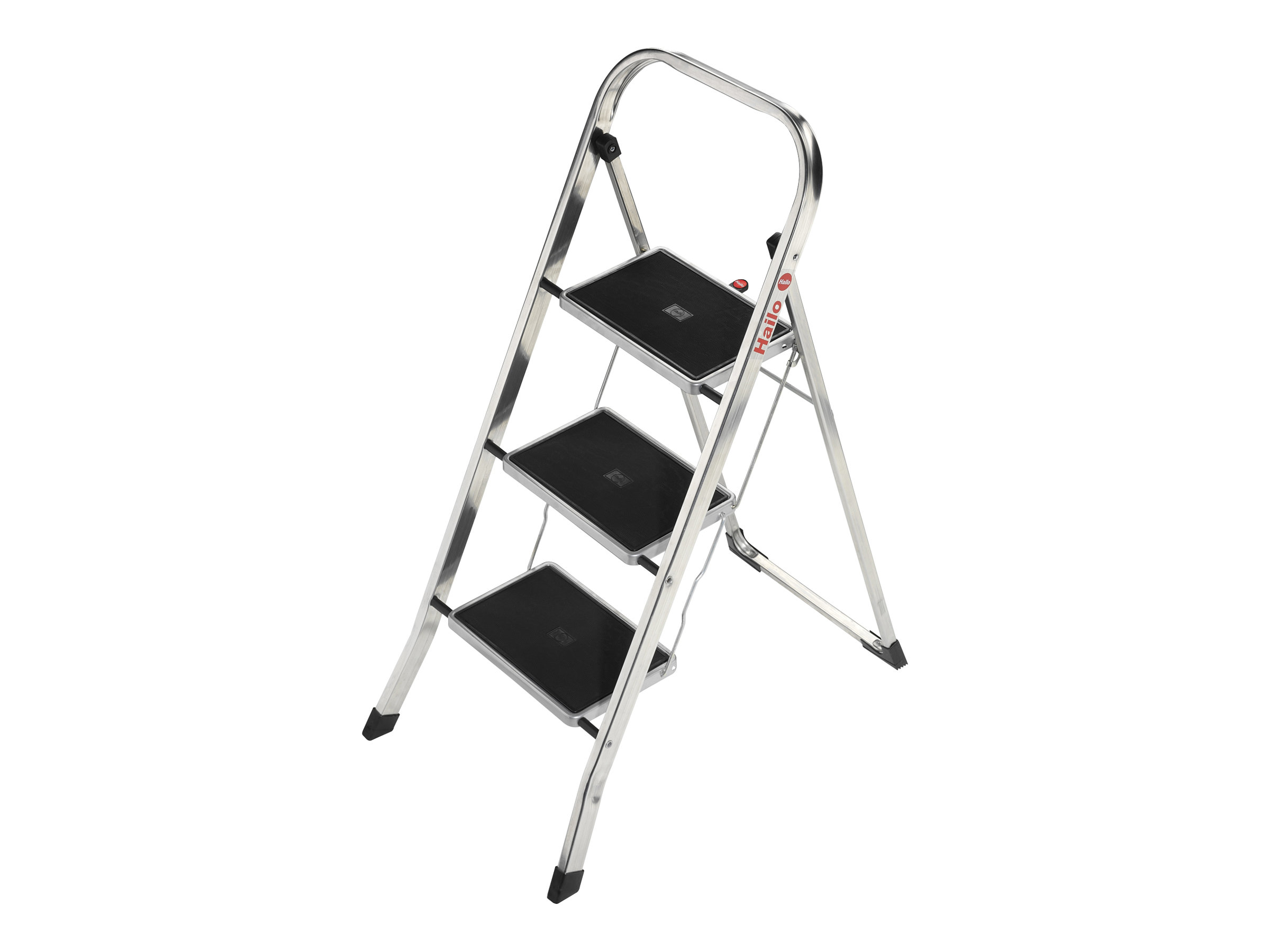 Hailo Klapptritt K70 StandardLine silber 3 Stufen, H 106,0 cm