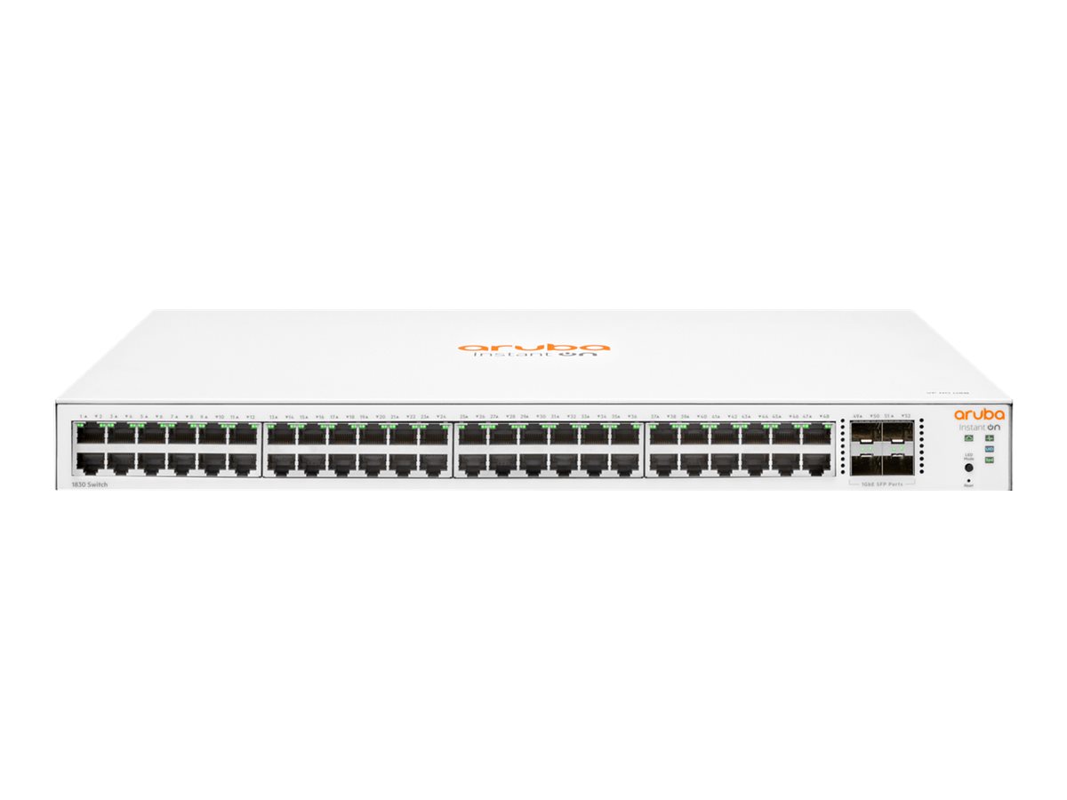 HPE Networking Instant On Switch 48p Gigabit 4p SFP 1830 EU en HPE Networking Instant On Switch 48p Gigabit 4p SFP 1830 EU en