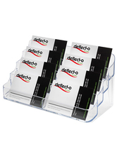 Deflecto Visitenkartenhalter transparent 50 Karten 199mm×89mm
