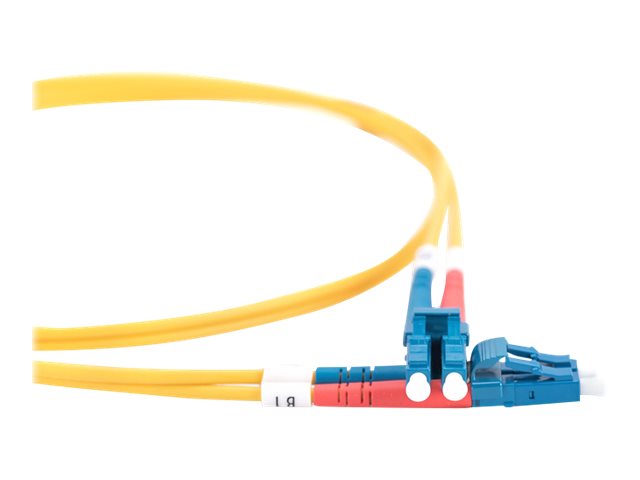 DIGITUS LWL Patchkabel LCLC 09125um Singelmode Duplex Halogenfrei mit Messprotokoll gelb 5m