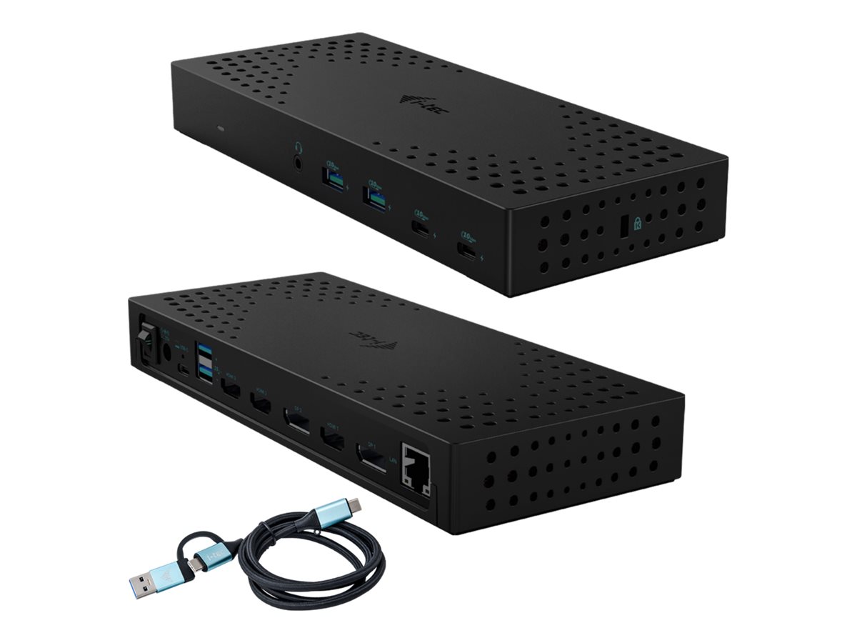 I-TEC USB 3.0 USB-C Thunderbolt 3x 4K Docking Station Gen 2 + Power Delivery 100W I-TEC USB 3.0 USB-C Thunderbolt 3x 4K Docking Station Gen 2 + Power Delivery 100W