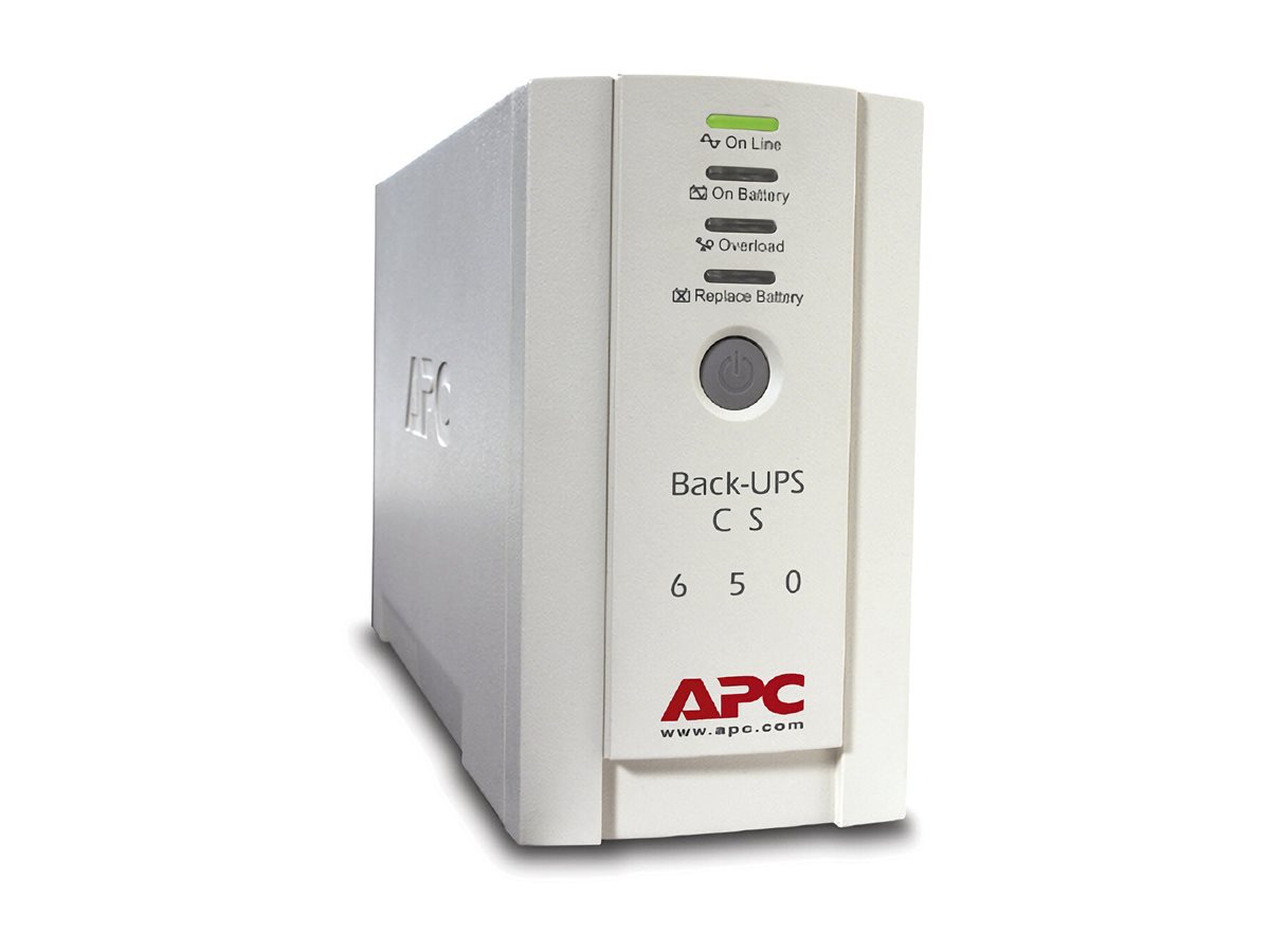APC Back-UPS CS 650VA  230V Interface Port DB-9 RS-232 USB