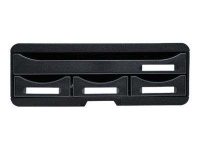 Exacompta Schubladenbox Toolbox schwarz 319714D, DIN A4+ quer mit 4 Schubladen Exacompta Schubladenbox Toolbox schwarz 319714D, DIN A4+ quer mit 4 Schubladen