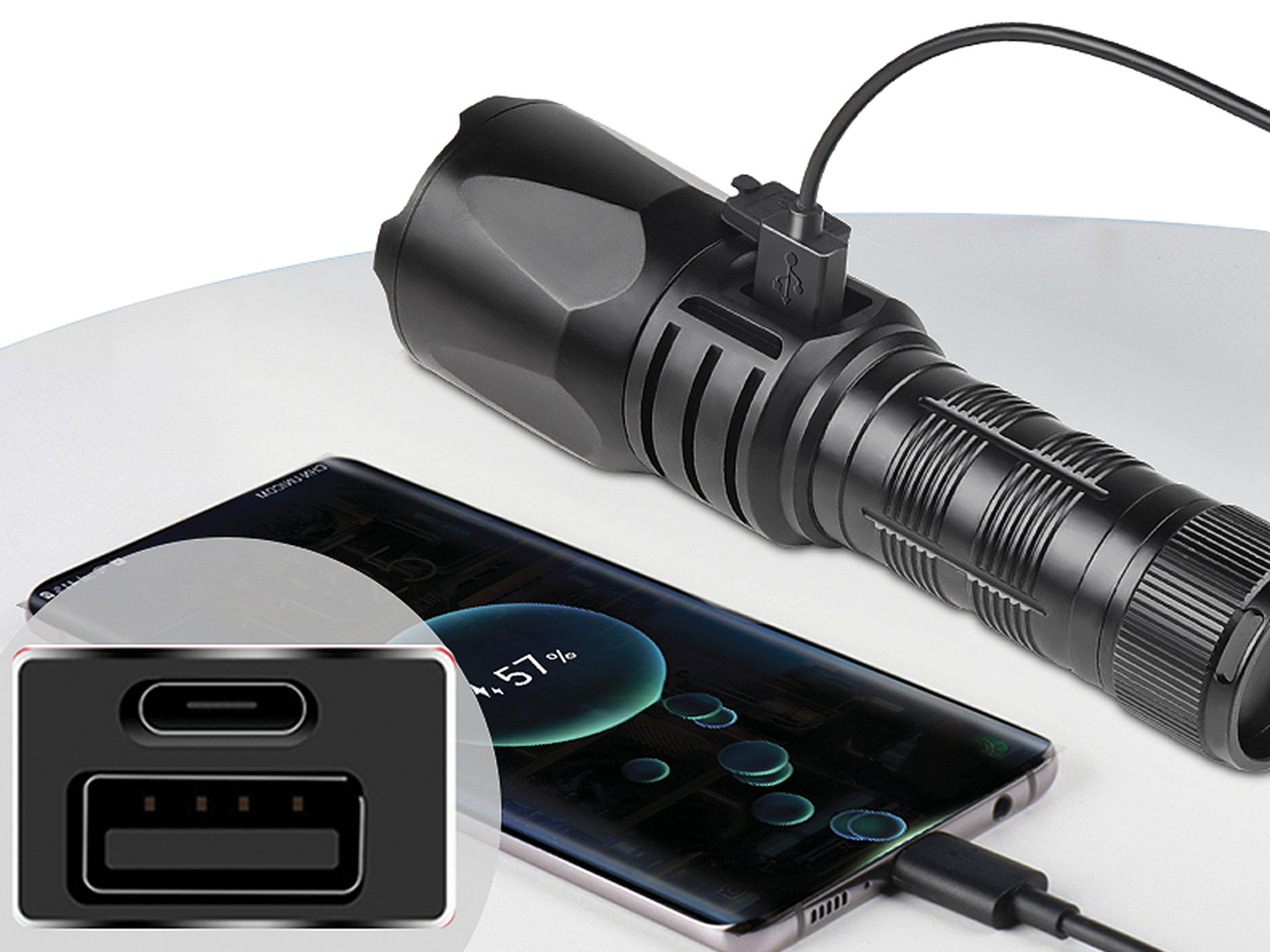 42089 SANDBERG Survivor Torch Powerbank