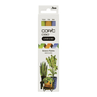 COPIC® Ciao Botanic Palette Layoutmarker-Set farbsortiert 1,0 + 6,0 mm, 3 St. COPIC® Ciao Botanic Palette Layoutmarker-Set farbsortiert 1,0 + 6,0 mm, 3 St.