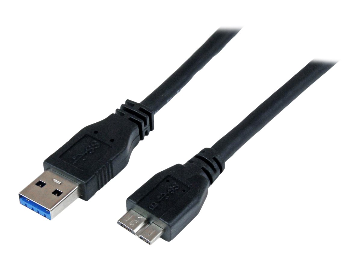 STARTECHCOM 1m 3ft Certified SuperSpeed USB 30 A to Micro B Cable MM