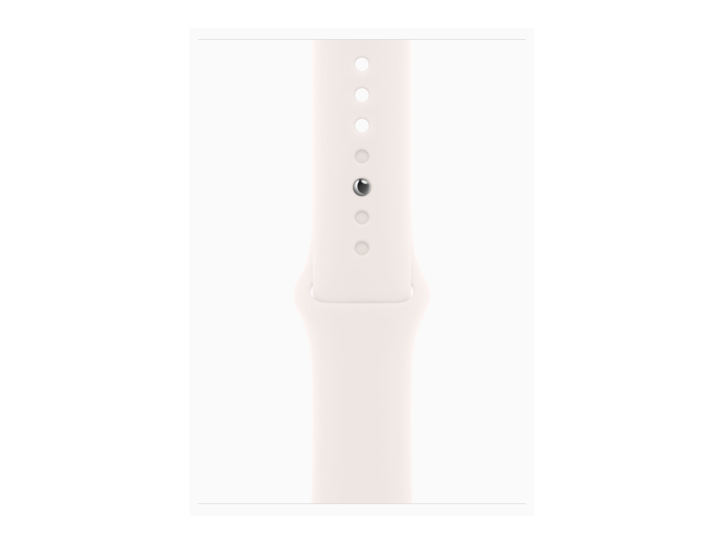APPLE Watch Series 10 GPS 46mm Rose Gold Aluminium Case with Light Blush Sport Band - S/M