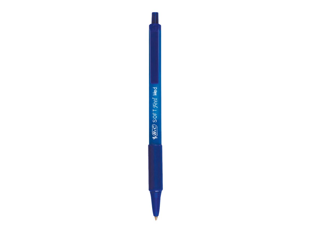 BIC Kugelschreiber SOFT Feel blau, Schreibfarbe blau, 12 St