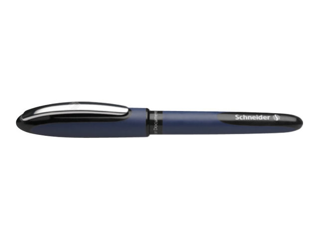 Schneider One Business Tintenroller blauschwarz 0,6 mm, Schreibfarbe schwarz, 1 St
