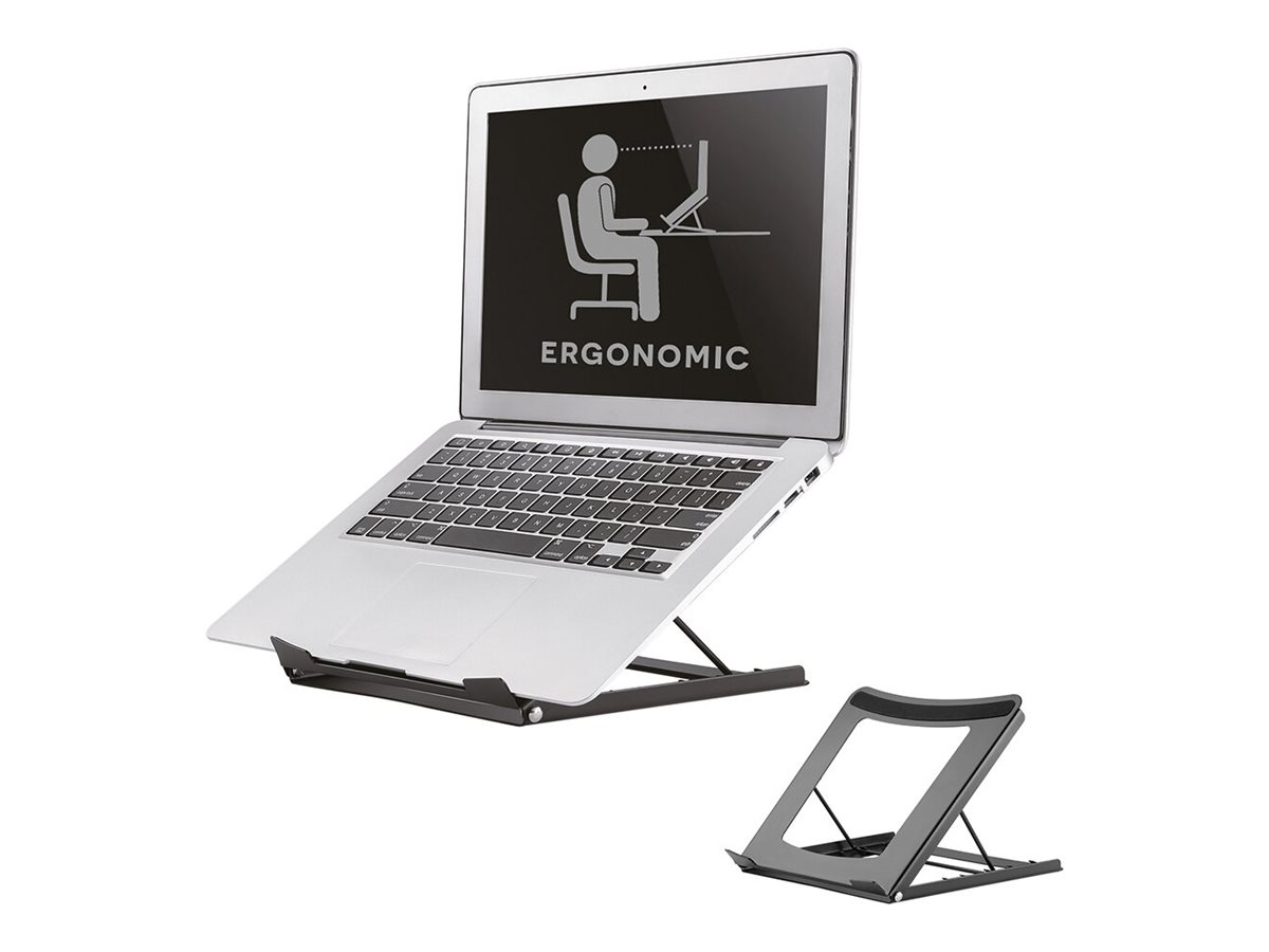 NEOMOUNTS Notebook Tablet Ständer Tischhalterung max 5kg neigbar schwarz