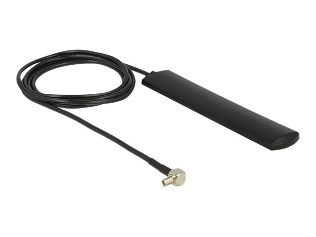 Delock Antenne LTE TS-9 Stecker 3 dBi omnidirektional starr schwarz Klebemontage Delock Antenne LTE TS-9 Stecker 3 dBi omnidirektional starr schwarz Klebemontage