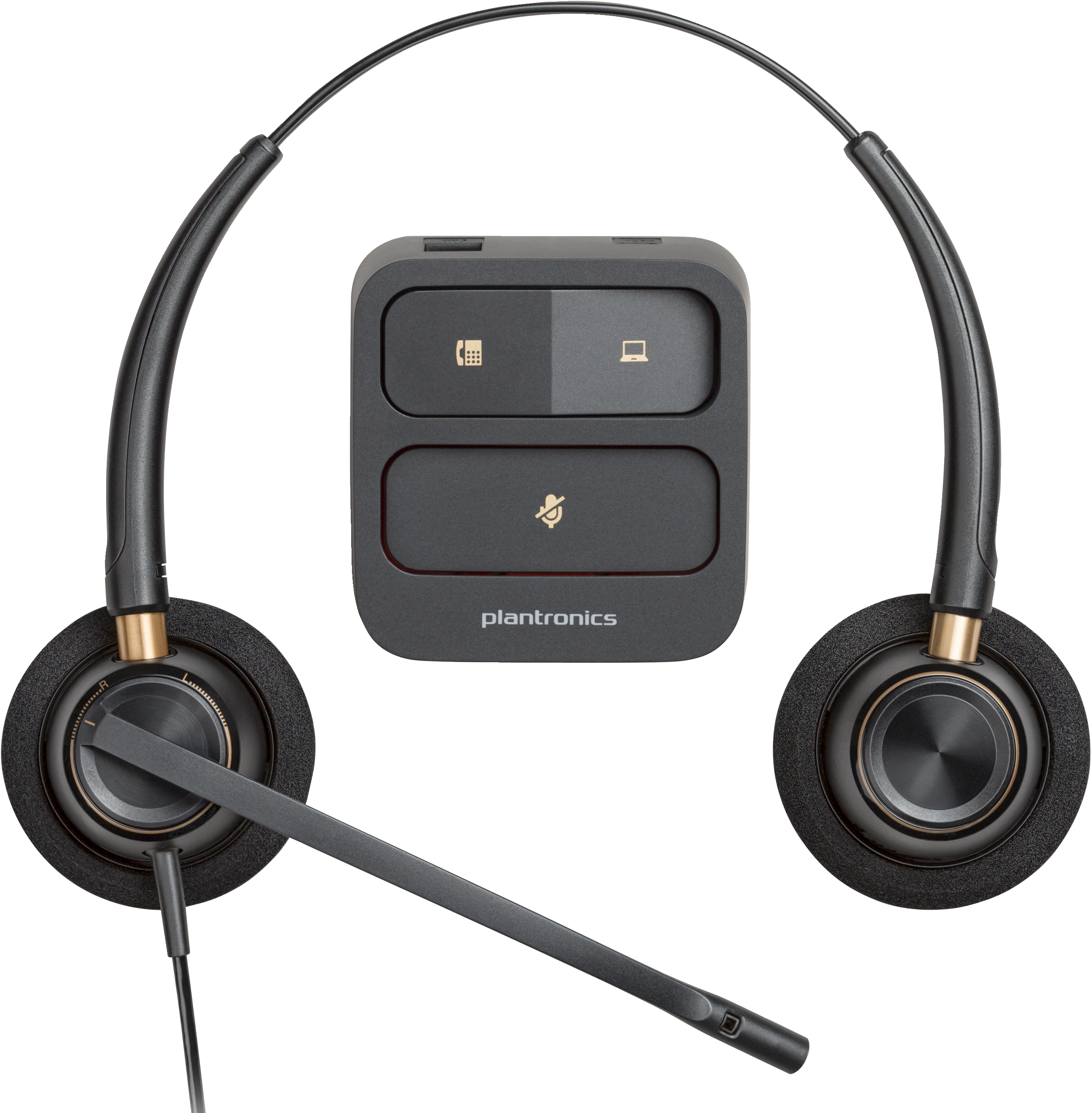 Poly Headset EncorePro HW520 binaural QD