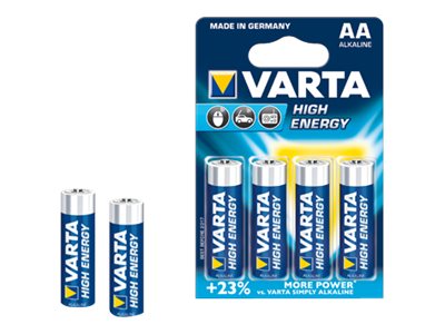 VARTA Batterie Mignon AA LR6 Longlife Power (4er Pack) Alkaline
