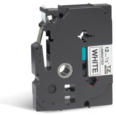BROTHER TZE231 Schriftbandkassette 12mm 8m weissschwarz nur im Vielfachen von 20 bestellbar