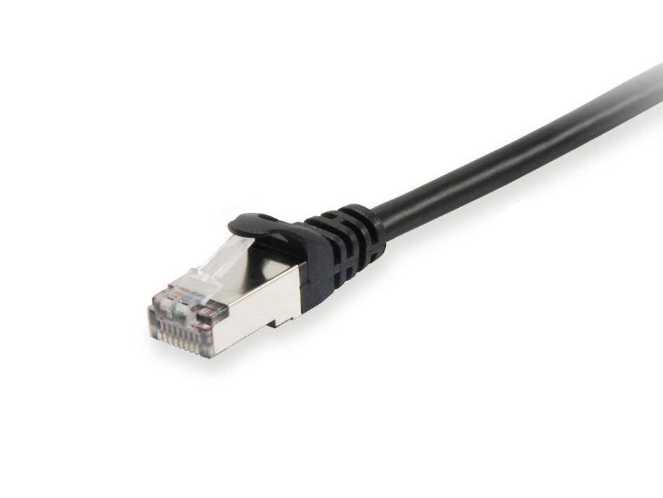 Equip Patch Cable CAT6 SFTP 3 m Black