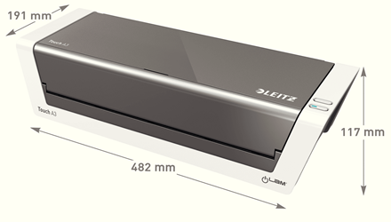 Esselte Leitz iLAM Touch 2 A3 Laminiergerät Heißlaminierer