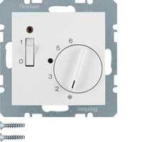 Berker Raumtemperaturregler 20301909 polarweiss matt