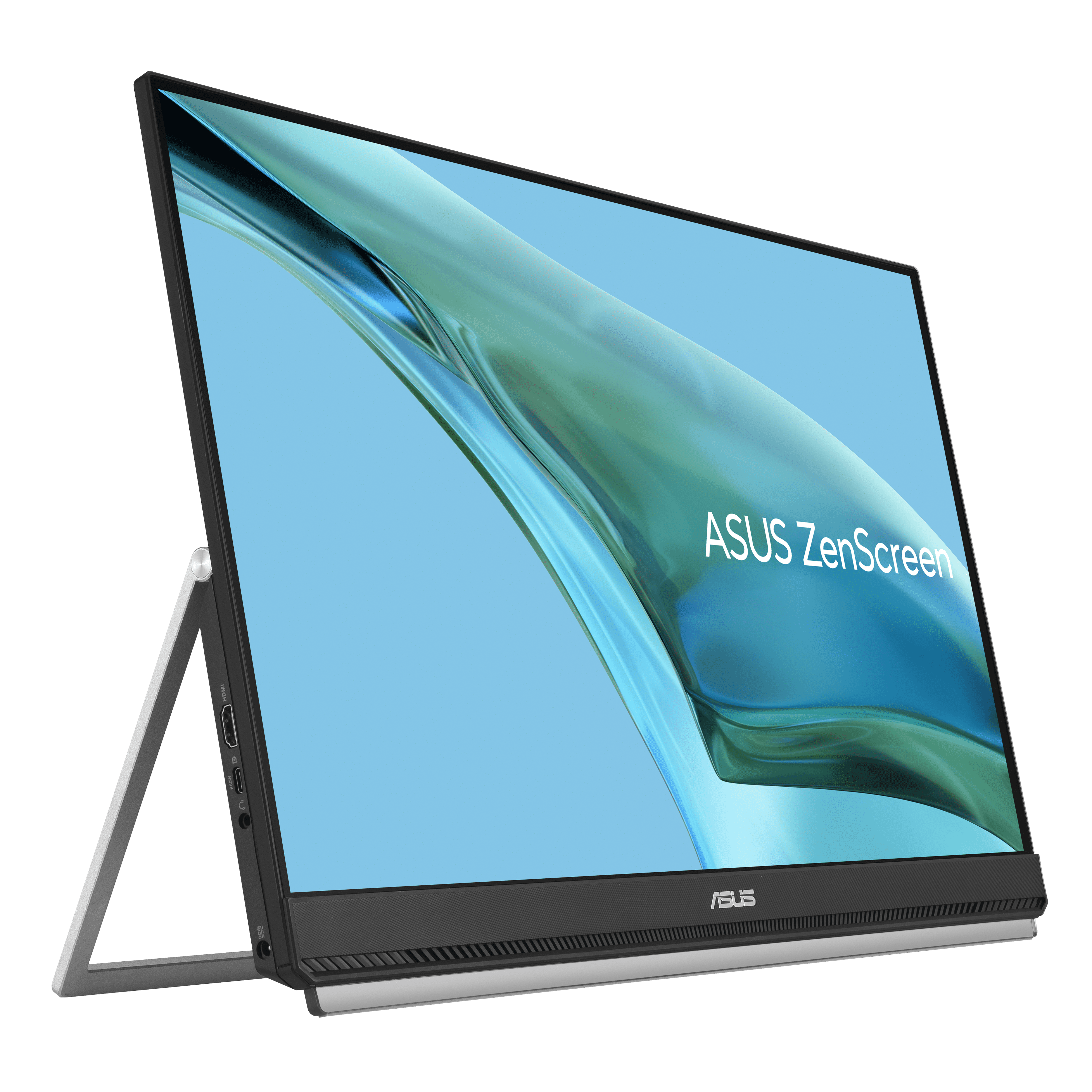 ASUS ZenScreen MB249C 60,96cm 24Zoll portable Monitor Full HD 1920x1080 60W FreeSync IPS Panel 169 Speaker USB TypeC HDMI