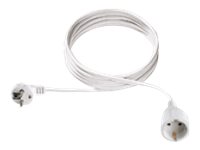 BACHMANN SchutzkontaktVerlngerungskabel 230VAC weiss 10m