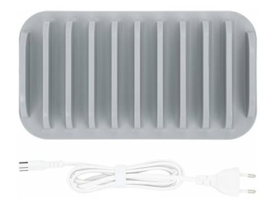 MANHATTAN 10-Port USB-Ladestation 120W 3x USB-C PD-Ports bis zu 18 W/Port 7x USB-A-Ports bis 12 W 2,4 A/Port 120 W Gesamt weiss/grau MANHATTAN 10-Port USB-Ladestation 120W 3x USB-C PD-Ports bis zu 18 W/Port 7x USB-A-Ports bis 12 W 2,4 A/Port 120 W Gesamt weiss/grau