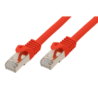 Patchkabel S/FTP Cat 7 rot 10,0m Patchkabel S/FTP Cat 7 rot 10,0m