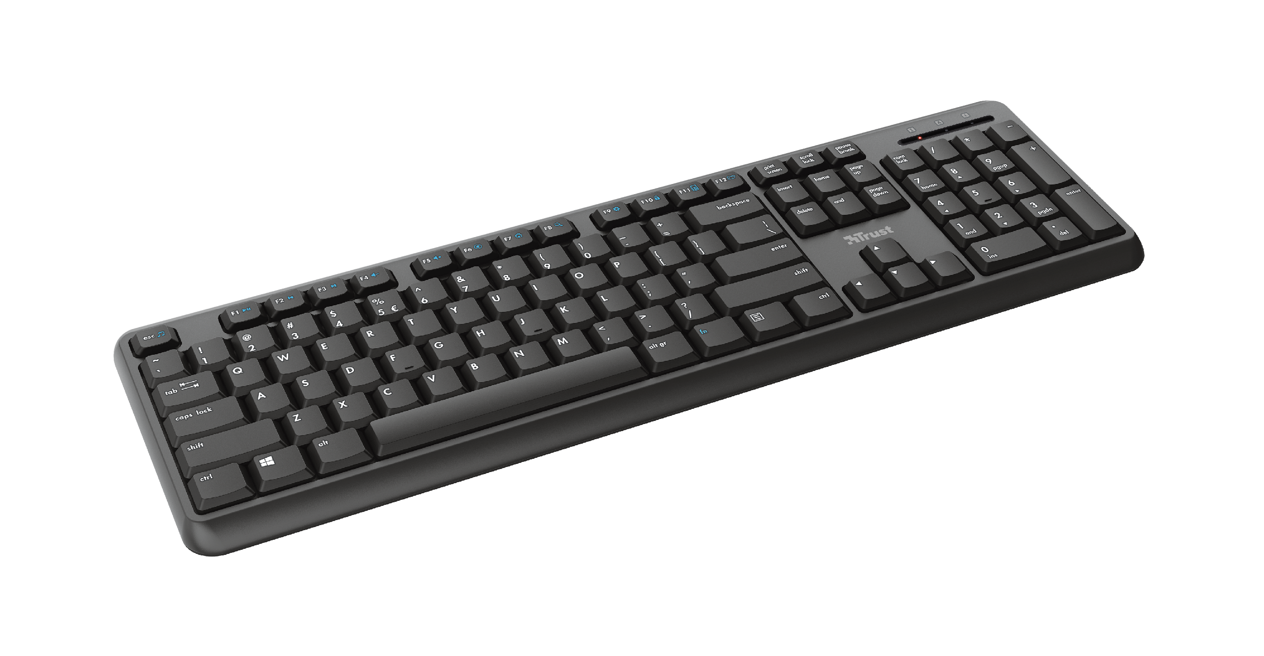 24335 TRUST Ody Tastatur QWERTZ DE