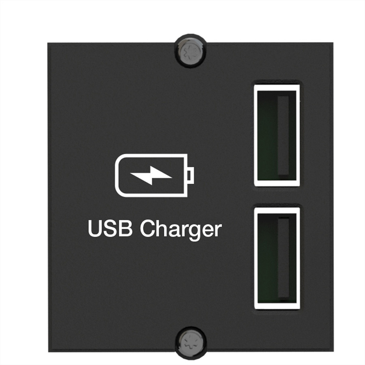 Bachmann Double Charger USB-A 2x 5V 2,4A