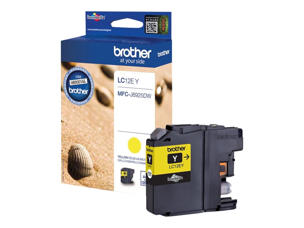 LC12EY BROTHER MFC Tinte yellow 1200 LC12EY BROTHER MFC Tinte yellow 1200