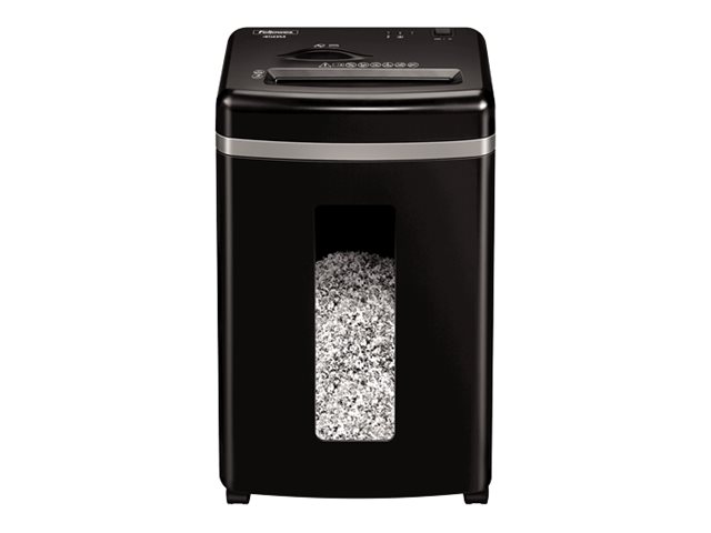 Fellowes Powershred 450M Aktenvernichter mit Partikelschnitt P-5, 2 x 12 mm, bis 9 Blatt, schwarz