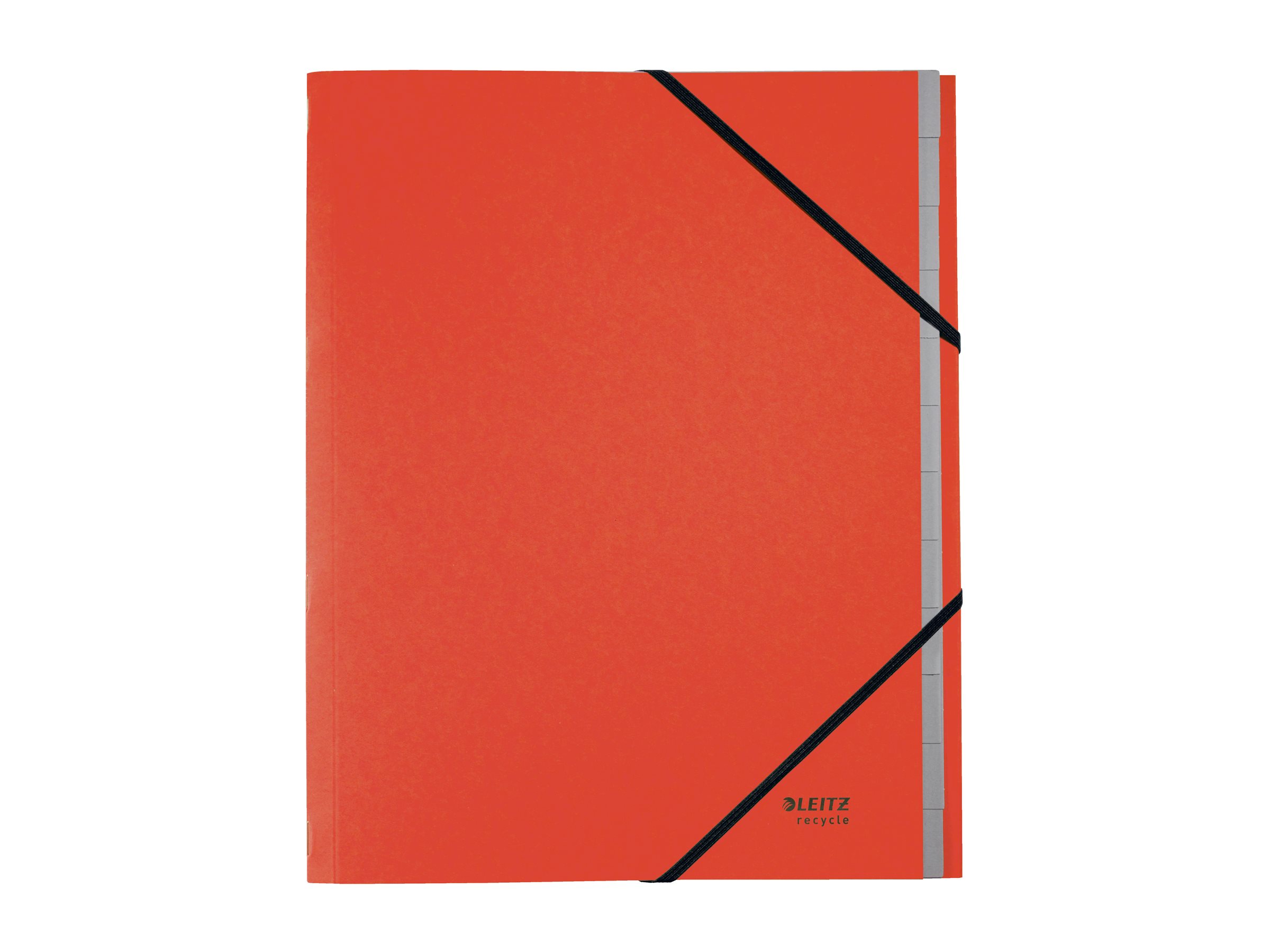 LEITZ Ordnungsmappe recycle 3915 12 Faecher rot LEITZ Ordnungsmappe recycle 3915 12 Faecher rot